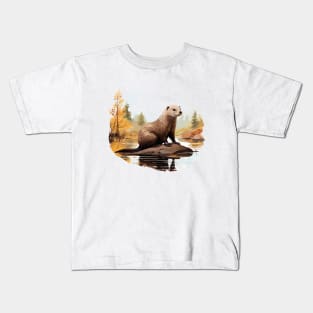 River Otter Kids T-Shirt